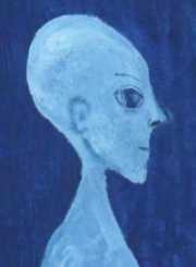 Audre Dudienene's picture of alien-woman