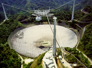 Arecibo radio telescope