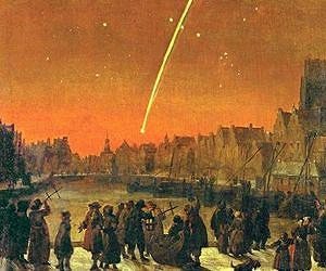 Path of panstarrs comet