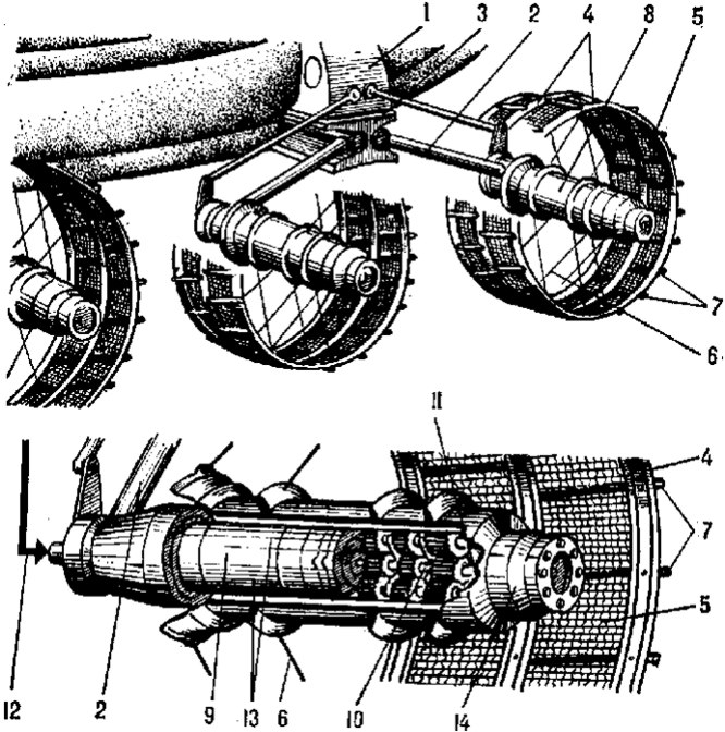 Lunachod structure