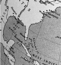 Orthographic map