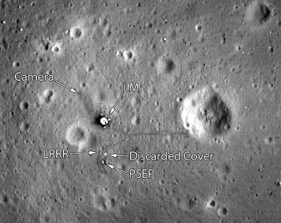 Apollo-11 landing site