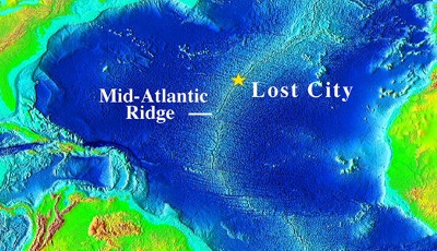 Atlantic Middle Ridge Map