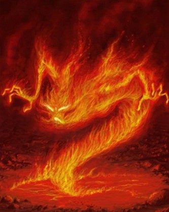 Fire dragon