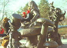Skulptra Niujorko Centriniame parke
