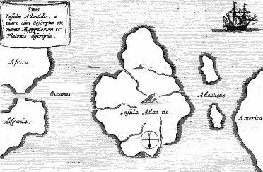 Atlantis by Kircher