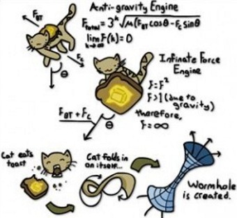 Cat's antigravity theory