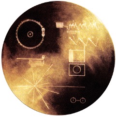 Cover of Voyager disk