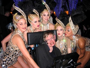 Stephen William Hawking and girls