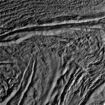 Enceladus surface- satelite of Saturn