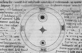 From manuscript of John of Worcester
